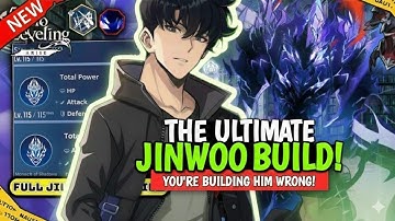 NEW SUNG JINWOO BUILD GUIDE! Artifacts / Stats / Gems / Weapons Power & More [Solo Leveling: Arise]