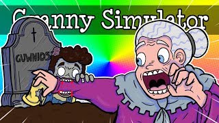 🔥 ZOMBIE WNUCZEK POWSTAŁ Z GROBU DLA BABCI! | GRANNY SIMULATOR /w Puzonik