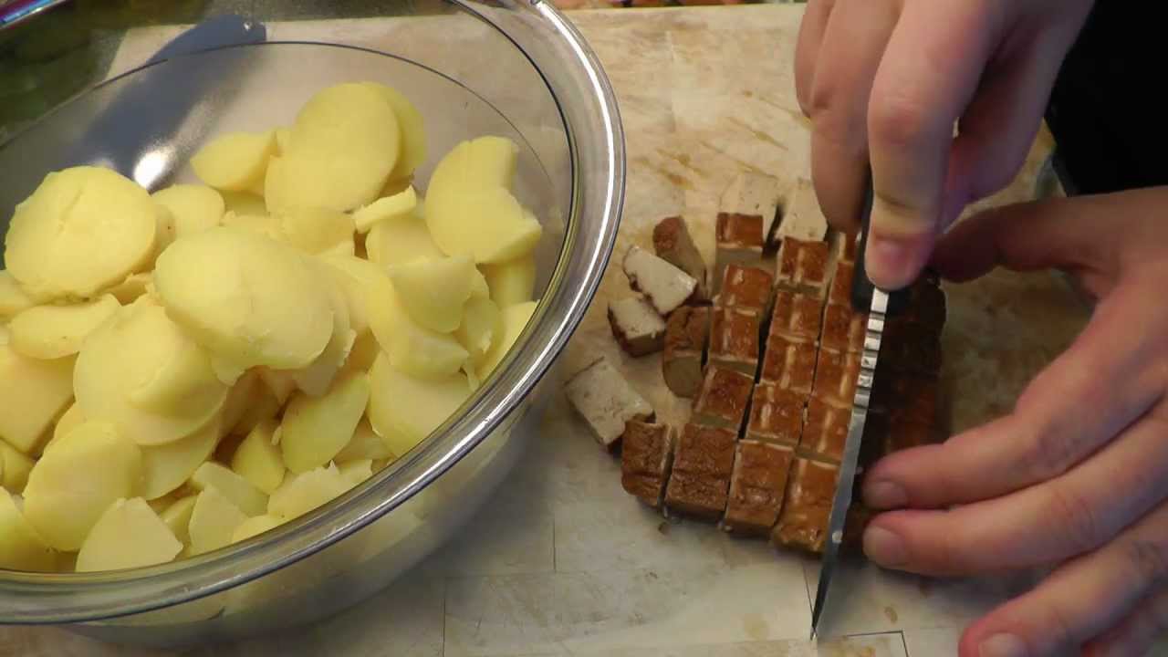 Bratkartoffeln mit Sesam-Mandel-Tofu auf Lionsteel-Art Kochen Küche ...