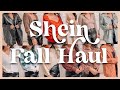 HUGE SHEIN FALL TRY ON HAUL (OVER 25 ITEMS!)