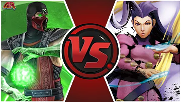 Ermac vs Rose (Mortal Kombat vs Street Fighter) | Cartoon Fight Club Episode 303