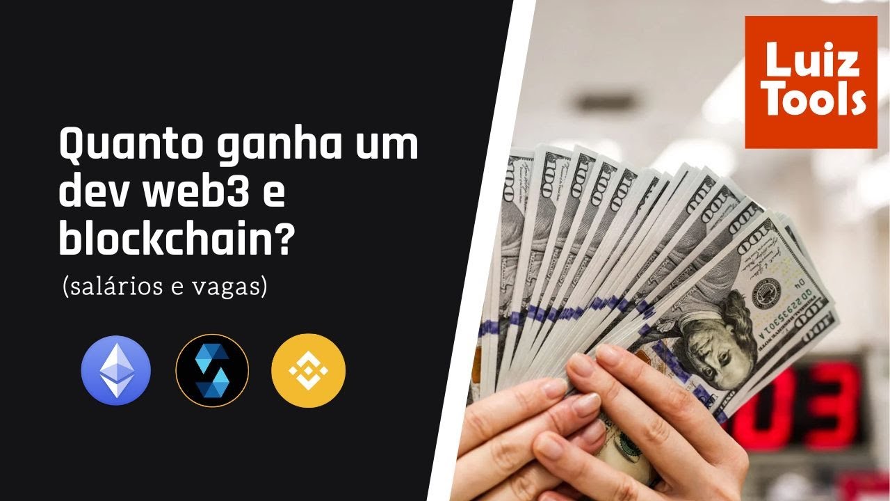 Quanto ganha um desenvolvedor web3/blockchain?