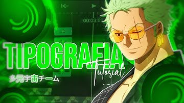 Como fazer TIPOGRAFIA pelo Alight motion