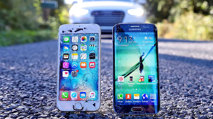 iPhone 6S vs Samsung Galaxy S6 Edge Drop Test! - DayDayNews