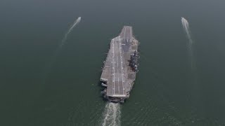USS George Washington (CVN 73) Takes to the Open Waters