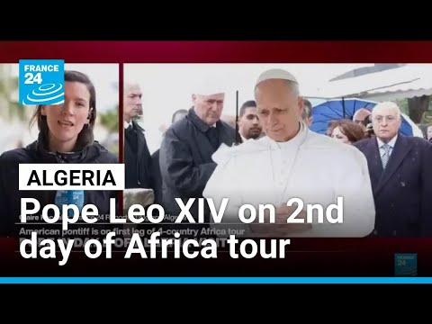 Pope walks in footsteps of St Augustine on 2nd day of Algeria visit • FRANCE 24 English