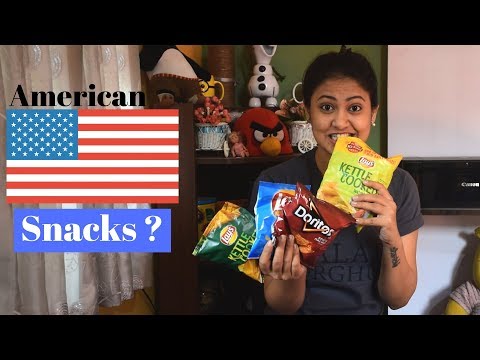 Indian Trying American Snacks