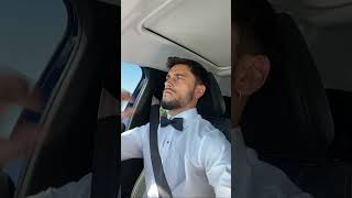 Agustín Bernasconi Yendo a la boda de Ricky Montaner y Stefania Roitman