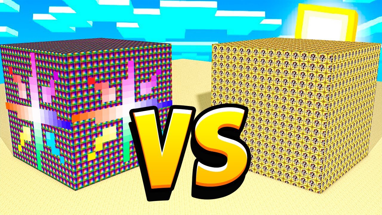 LUCKY BLOCK INCA VS LUCKY BLOCK AVARITIA NO MINECRAFT 