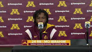 Press Conference:  PJ Fleck &amp; Student Athletes Postgame vs. Iowa