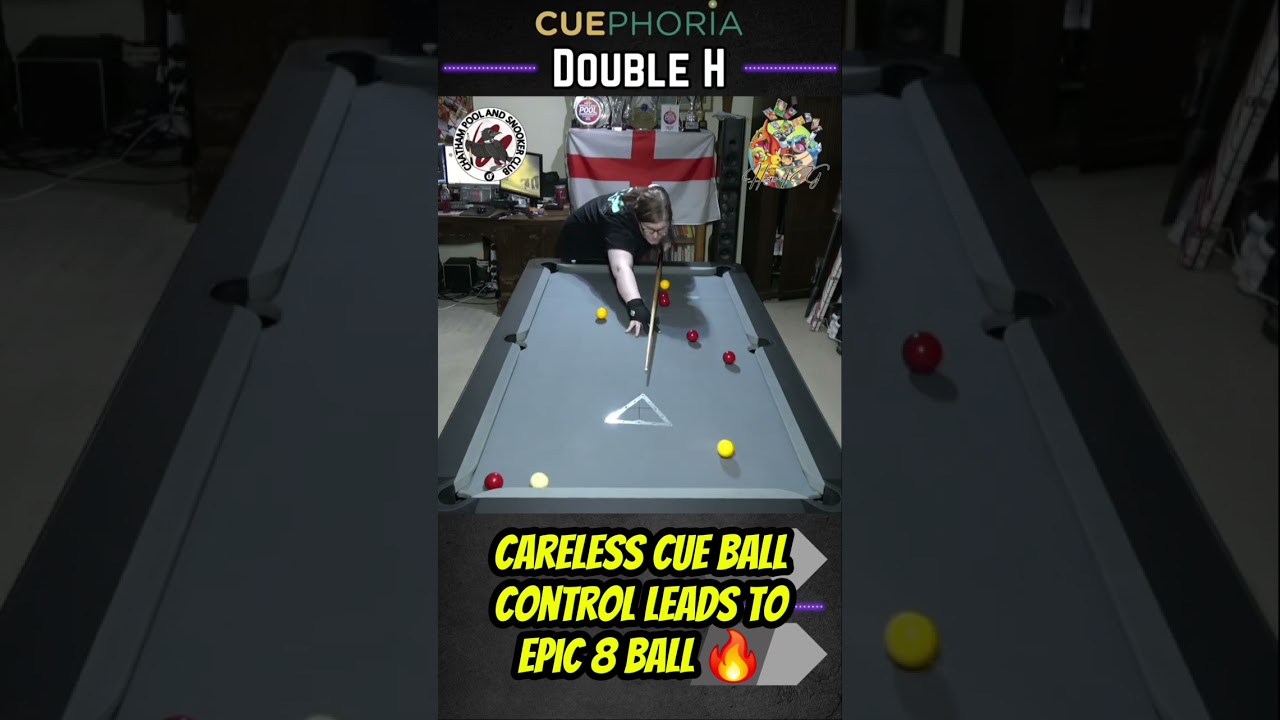 Epic 8 Ball from careless play 