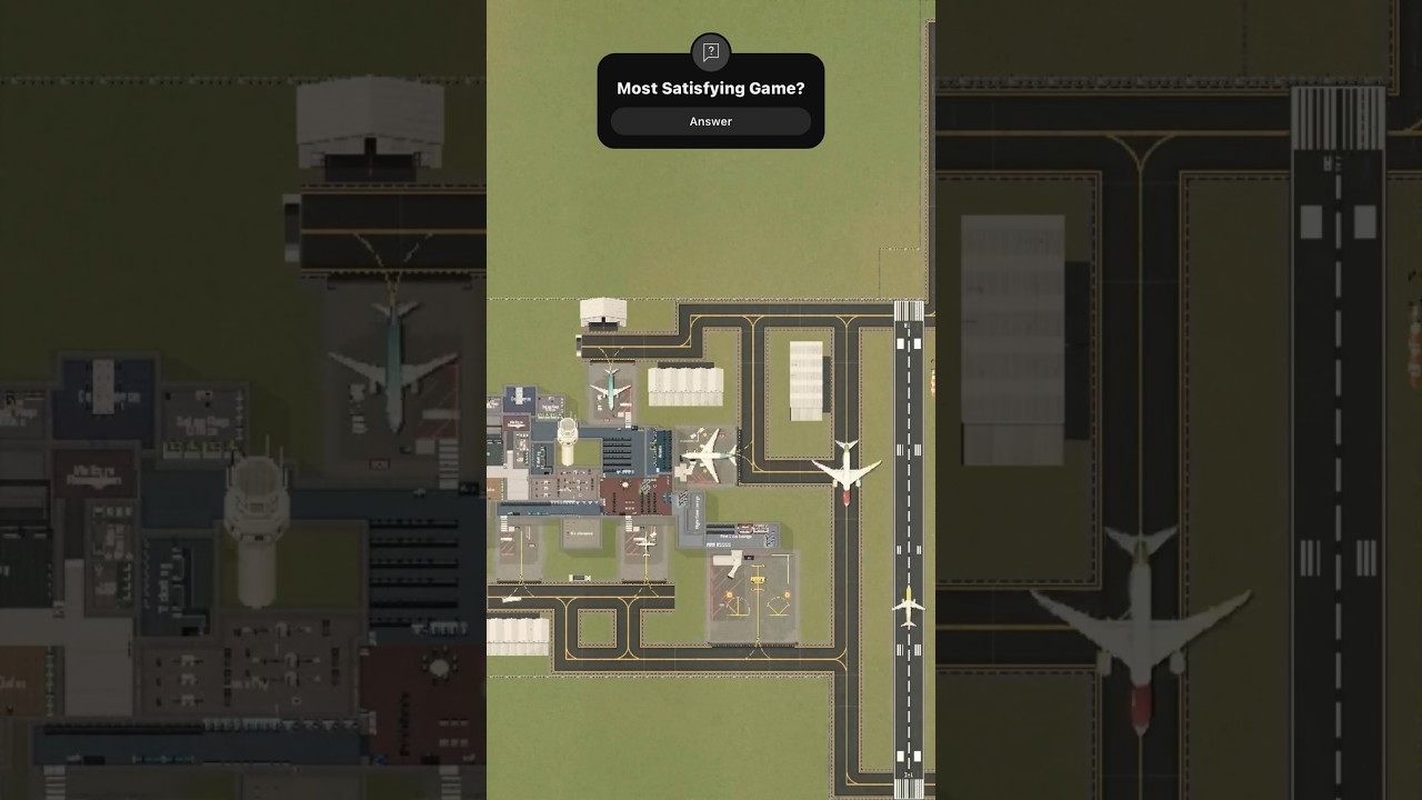 Satisfying SimAirport Timelapse 