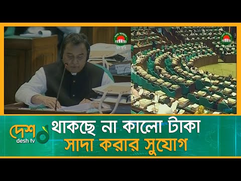 বাজেটে থাকছে না কালো টাকা সাদা করার সুযোগ | Financial Sector | Budget 2022 | Financial Budget