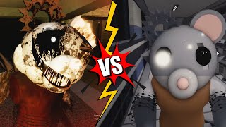 Piggy Book 1-2 Chapter 1-13 All Jumpscares Vs Razepiggy The Result Of Isolation Concept Bots