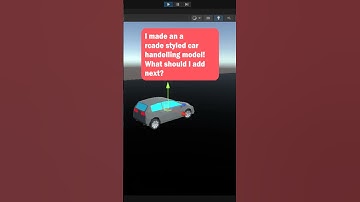 I made an arcade styled car handleng system in unity it was so easy 🤪🤪🤪#unity #racing #mobilegame