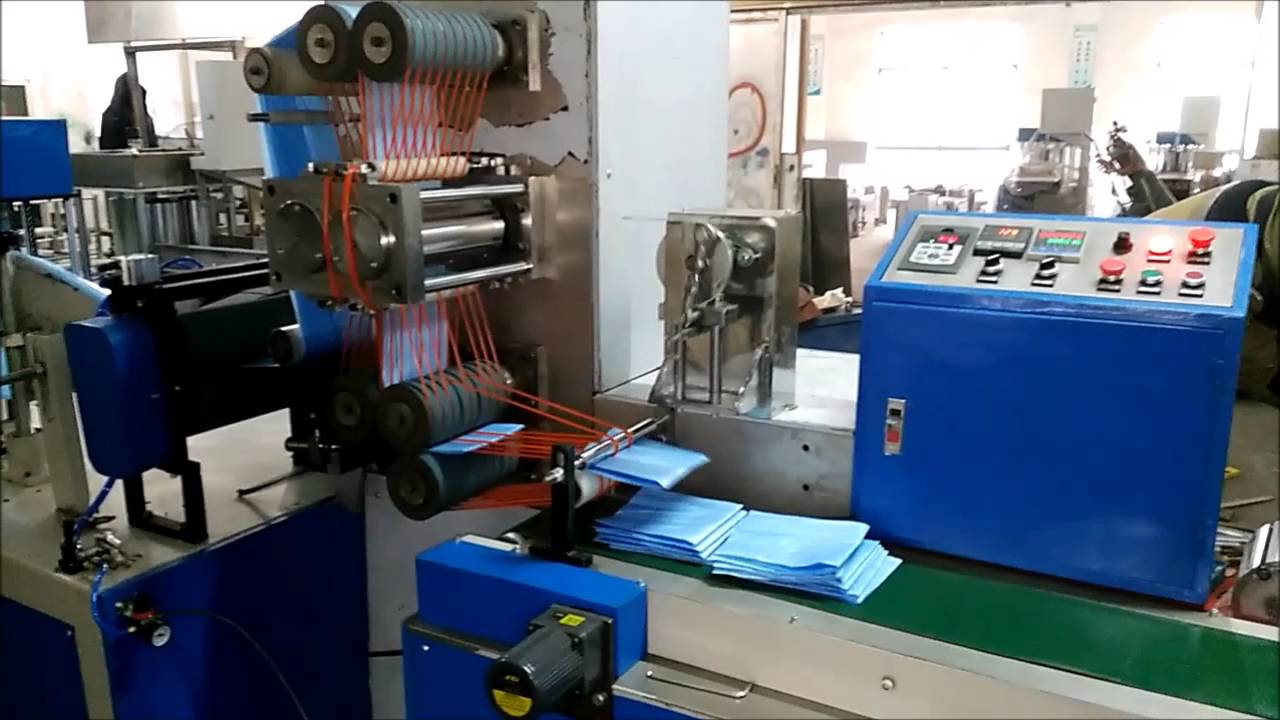 Fully Automatic Multi Layer Compounding Dental Bib Making Machine