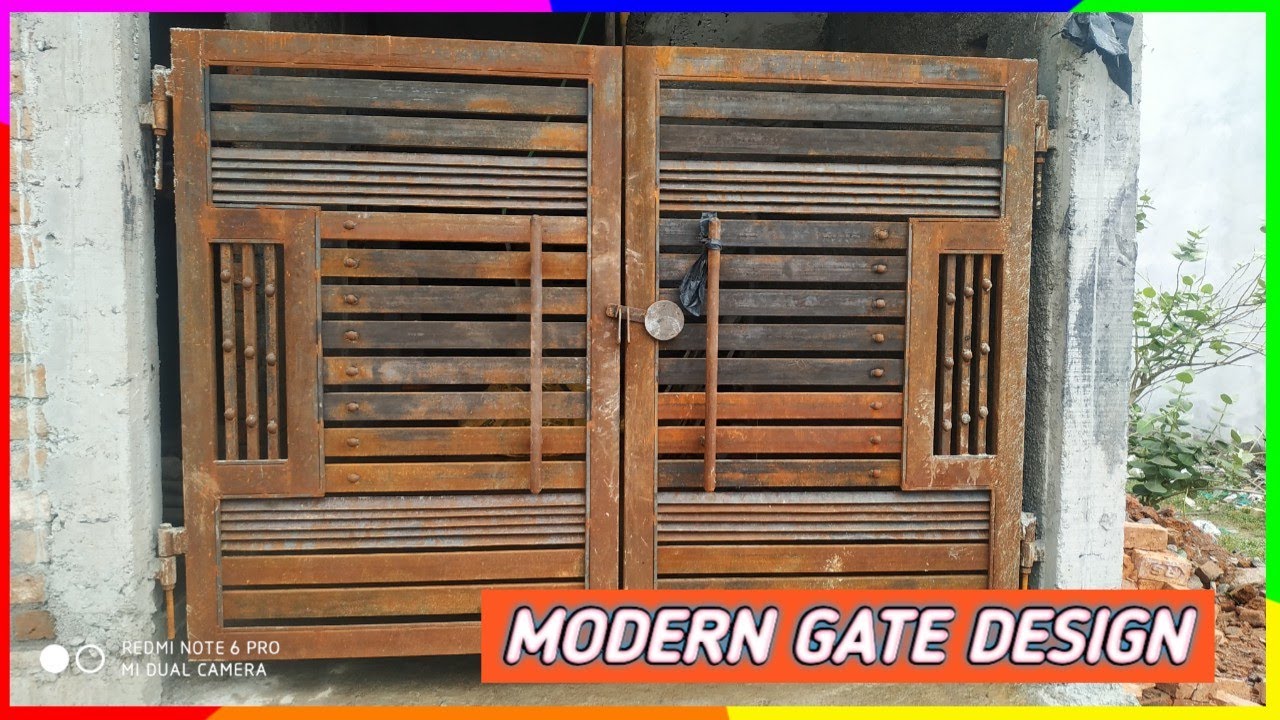 Front main gate design || main gate diy tool ||front main door ...