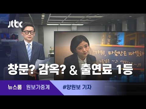 [원보가중계] ①창문? 감옥? ②정치인 출연료 1등 ③복원한 '원래 얼굴' / JTBC 뉴스룸