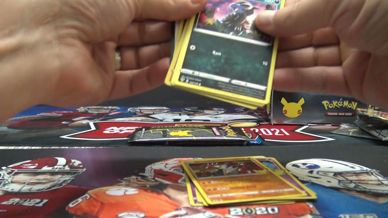 Zeagle's Pokémon Celebrations Box Break