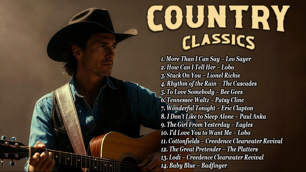 Top 100 Classic Country Love & Heartbreak Songs | Best Old Country Hits 70s–90s