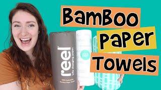 Bamboo Paper Towels Review (Reel Paper, Who Gives a Crap, & Cloud Paper) // Zero Waste + Tree-Free