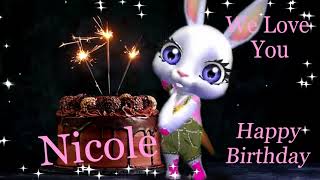 Nicole Birthday Song - Happy Birthday Dear Nicole Nicole Birthday Song - Happy Birthday Dear Nicole