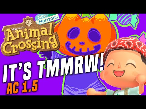 HALLOWEEN TMMRW! Animal Crossing New Horizons NEW 1.5 Update Prep! ACNH Tips and Tricks!
