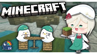 【MINECRAFT】 More progress on the NIJISANJI EN cafe! 【NIJISANJI EN | Aia Amare 】