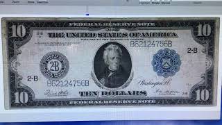 Series 1914  Federal Reserve Notes -  A, B or C  - Can you tell the difference?