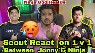 Scout React On 1V1 Fight Between Ninja & Jonny Scout Compare Betwnnt Tsm Ninja And Jonathan