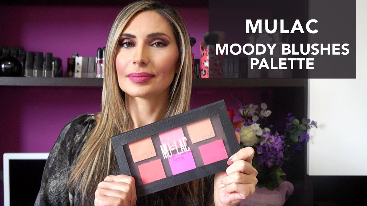 MULAC MOODY BLUSHES PALETTE | Review e swatches