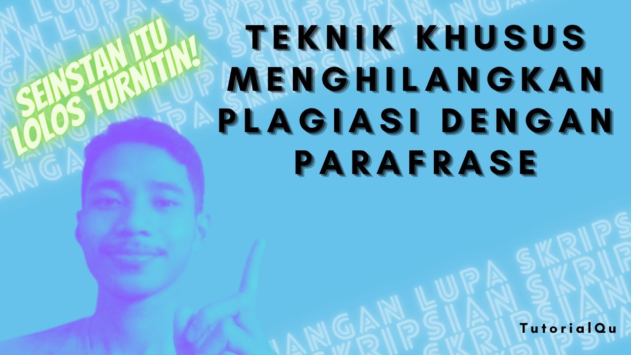 CARA PARAFRASE ONLINE OTOMATIS DENGAN CEPAT