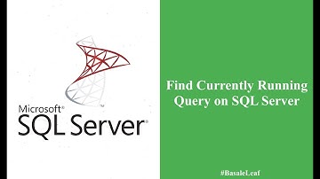 Find Currently Running Query on SQL Server