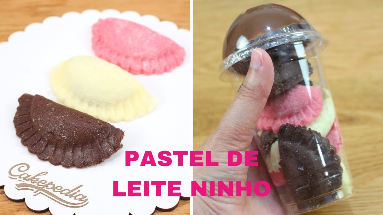 PASTEL DE LEITE NINHO COM NUTELLA ( SUPER TENDÊNCIA NOVOS SABORES