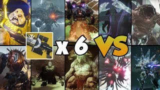 IZANAGI'S BURDEN VS ALL RAID BOSSES!! [Destiny 2 Shadowkeep]