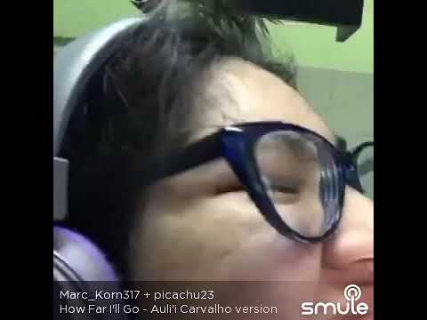 Pop Star singing How Far I’ll Go