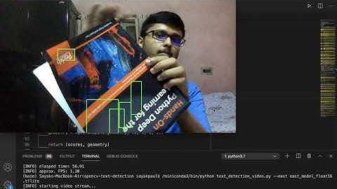Real-time Text Detection with TFLite EAST Model