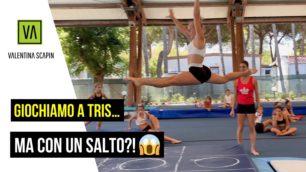 Giochiamo a TRIS con l’Enjambé! 🤸‍♀️🔥 Sfida Ginnastica