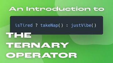 Ternary Operators: An Introduction to the Alternative Conditional Operator in JavaScript
