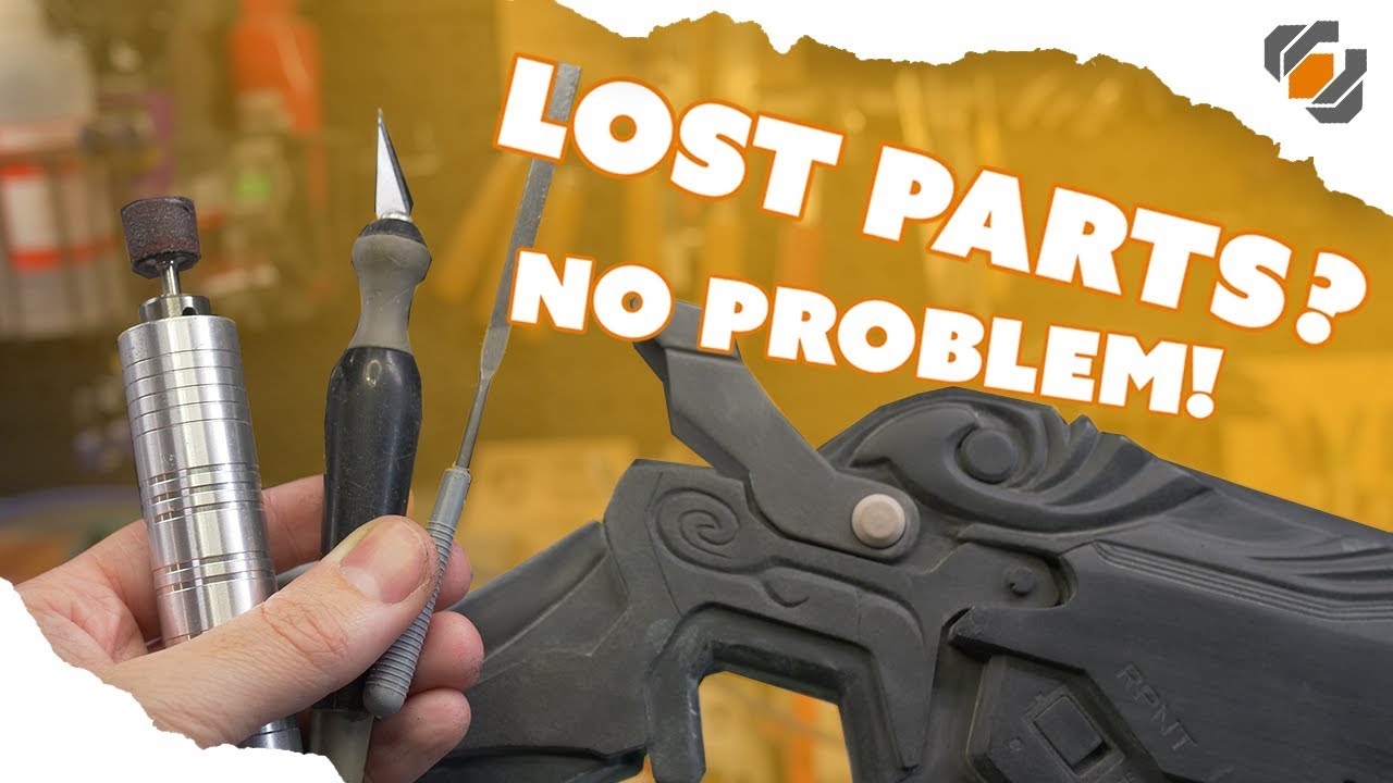 Basic Techniques for Making Prop Parts - Reaper Shotgun from Overwatch