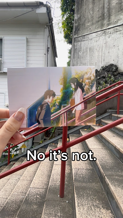 MY FAVOURITE ANIME LOCATIONS IN JAPAN!!😭💗 #anime #animereallife #japan