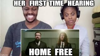 HOME FREE REACTION | Her Very First Time Hearing | AUSTIN & ROB "Nessun Dorma"