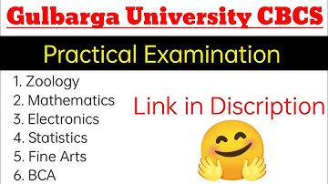Gulbarga University Practical Examination 21 - 03 - 2022 @QPK #gulbarga #qpk