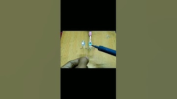 How to make Touch Switch using D882 Mosfet || Science Project #short