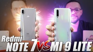 Matheus Kise Vídeos REDMI NOTE 7 vs Mi 9 LITE | você pode se SURPREENDER com esse COMPARATIVO!