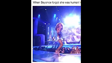 When Beyoncé Forgot She Was Human Beyonce Viral Fypシ Subscribe Music 