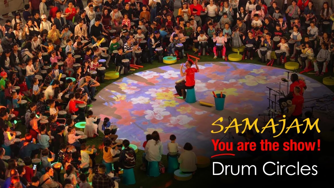 SAMAJAM DRUM CIRCLES   Learn  Play with SAMAJAM