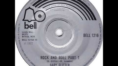 UK New Entry 1972 (125) Gary Glitter - Rock And Roll Part 1