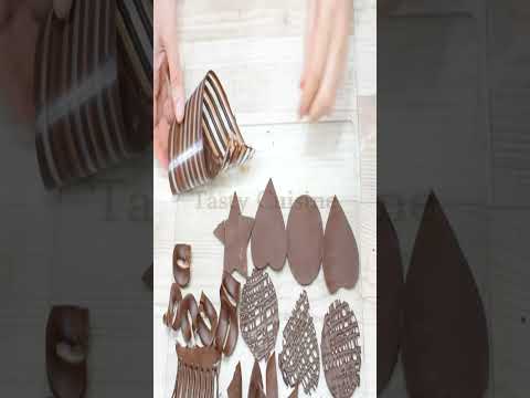 Chocolate Decorations For Your Cakes shorts