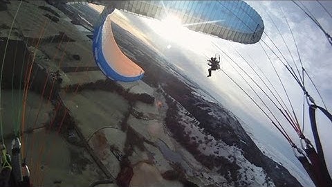 Paramotor Mid-air Collision and Crash Landing